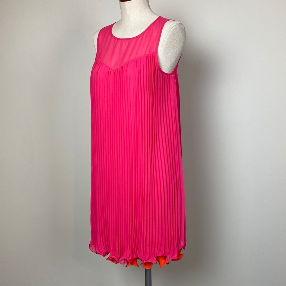 Anthropologie Maeve Pleated Swing Dress